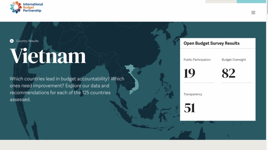 Vietnamese budget transparency sees big improvement in 2023